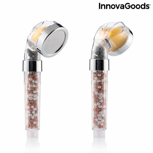 Aromatherapy EcoShower™ – Spa-Duschkopf mit Mineralfiltern & Duftkapseln | Wasser sparen & Haut verbessern